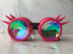 KALEB Hot pink Kaleidoscope EYEWEAR Goggles