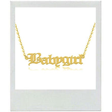 Load image into Gallery viewer, BABY GIRL GOLD NECKLACE