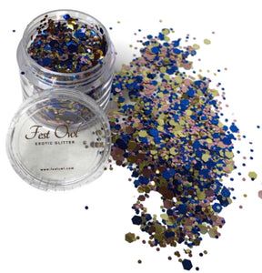PARTY GIRL COLORFUL CHUNKY GLITTER